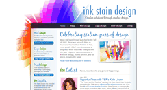 Desktop Screenshot of inkstaindesign.com